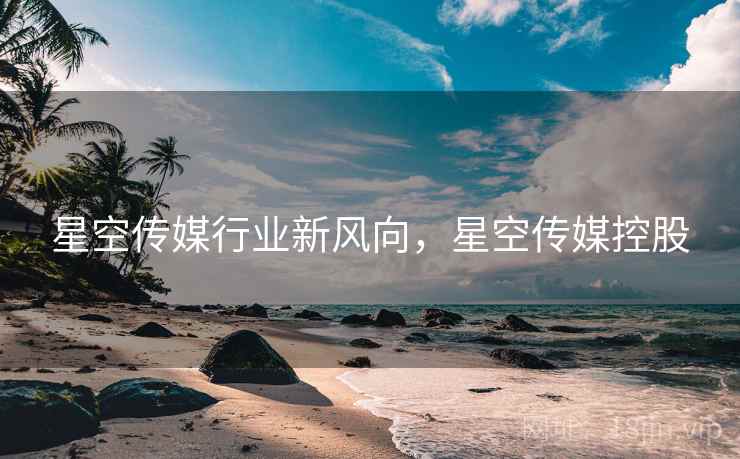 星空传媒行业新风向，星空传媒控股