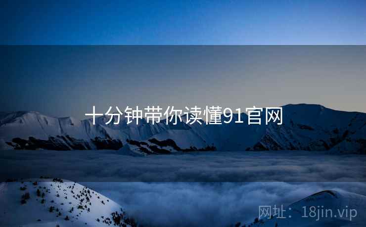 十分钟带你读懂91官网