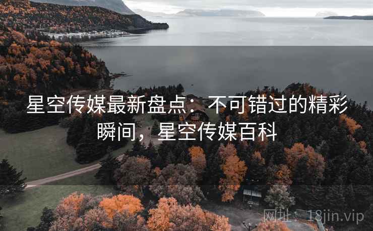星空传媒最新盘点：不可错过的精彩瞬间，星空传媒百科