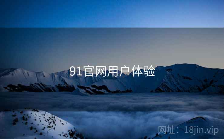 91官网用户体验