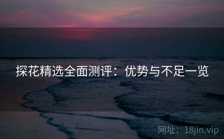探花精选全面测评：优势与不足一览
