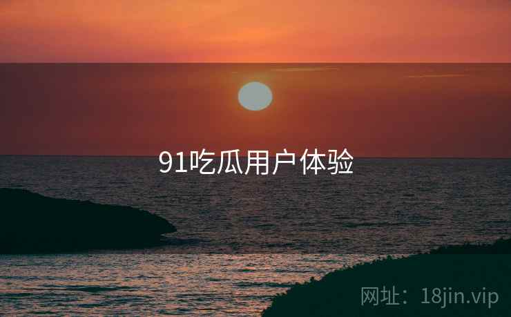 91吃瓜用户体验