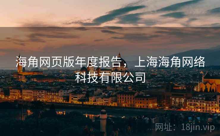 海角网页版年度报告，上海海角网络科技有限公司