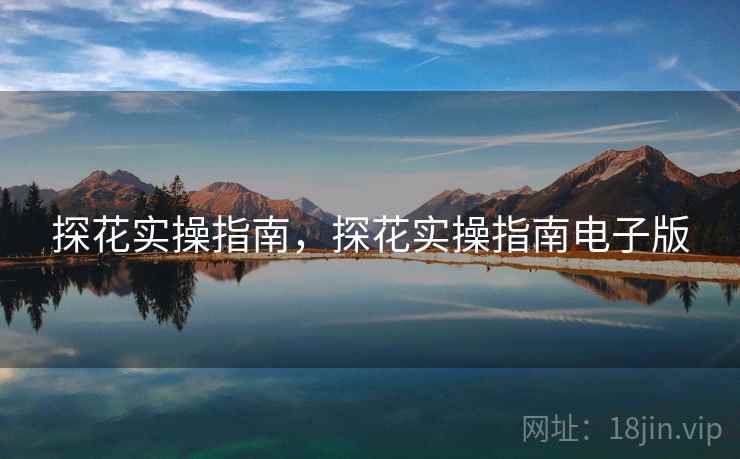 探花实操指南，探花实操指南电子版